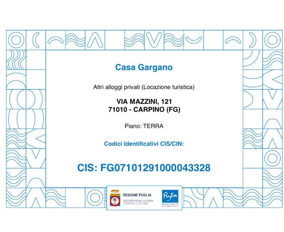 Casa Vacanza Gargano Carpino Esterno foto